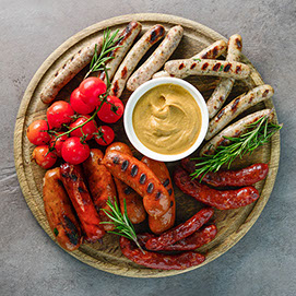 Full Belly Catering Barbecued Ribs