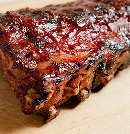 Full Belly Catering BBQ Ribs