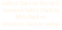 Grilled Chicken Breasts Smoked Pulled Chicken BBQ Chicken Smoked Chicken Wings