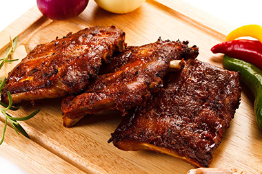 Full Belly Catering - BBQ ribs